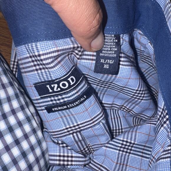 Lot Of 5 J.Crew & More Mens Oxford Slim Fit Button Up Long Sleeve Plaid Shirt - Picture 4 of 6